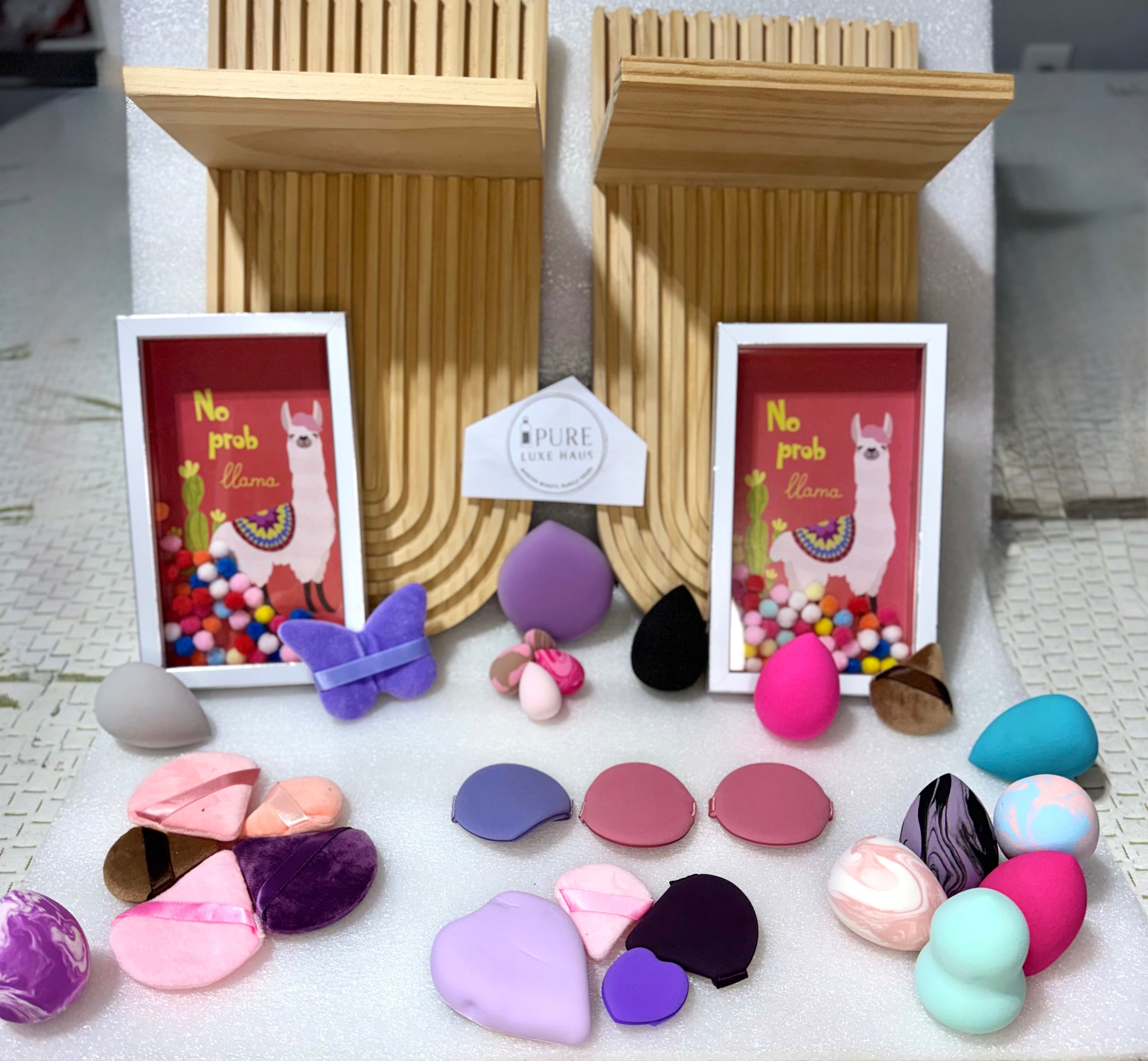 20-Piece Makeup Sponge Set | Beauty Blender Bundle | Mixed Shapes & Colors | Full Face Foundation Sponges | Handpacked