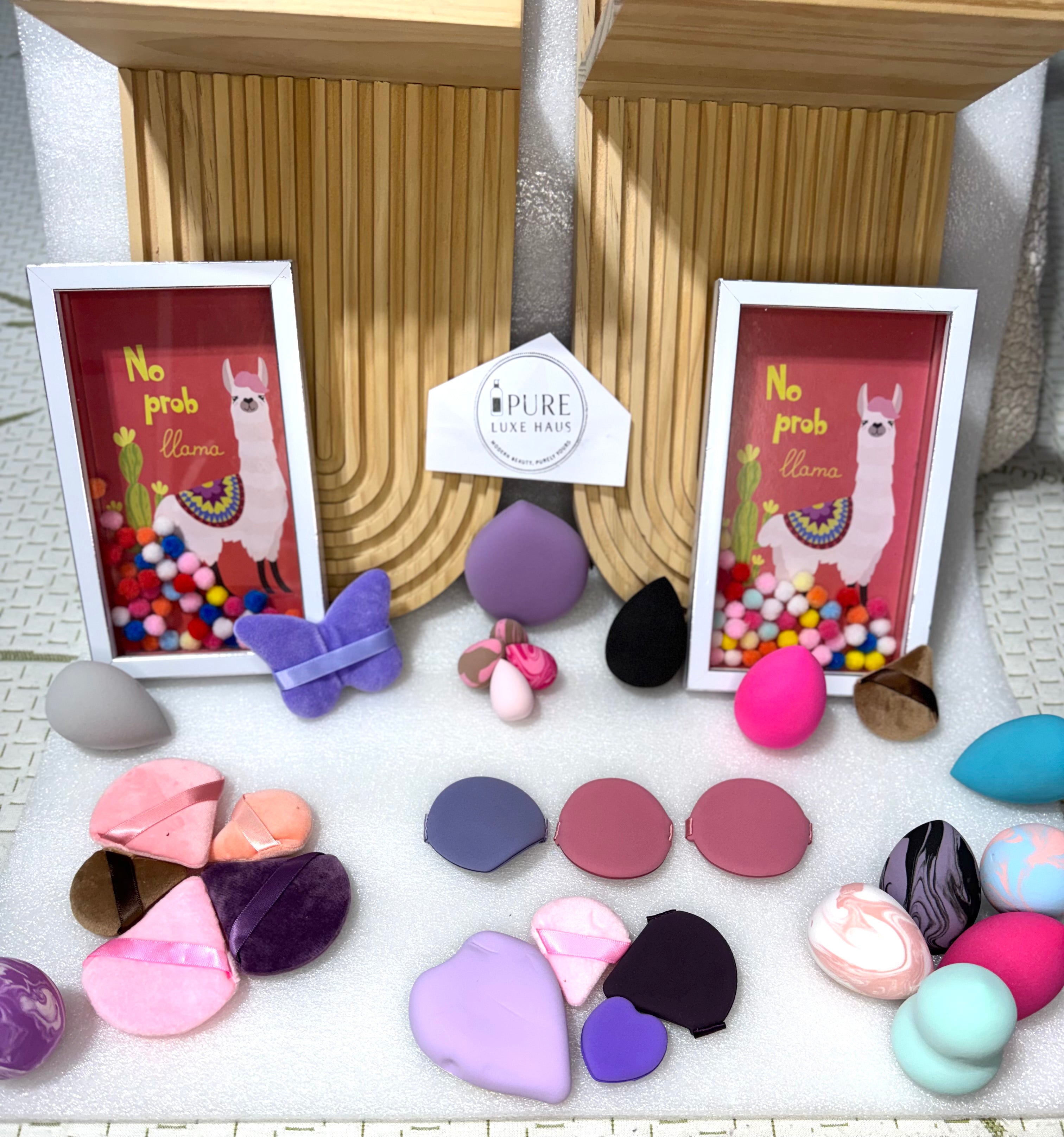 20-Piece Makeup Sponge Set | Beauty Blender Bundle | Mixed Shapes & Colors | Full Face Foundation Sponges | Handpacked