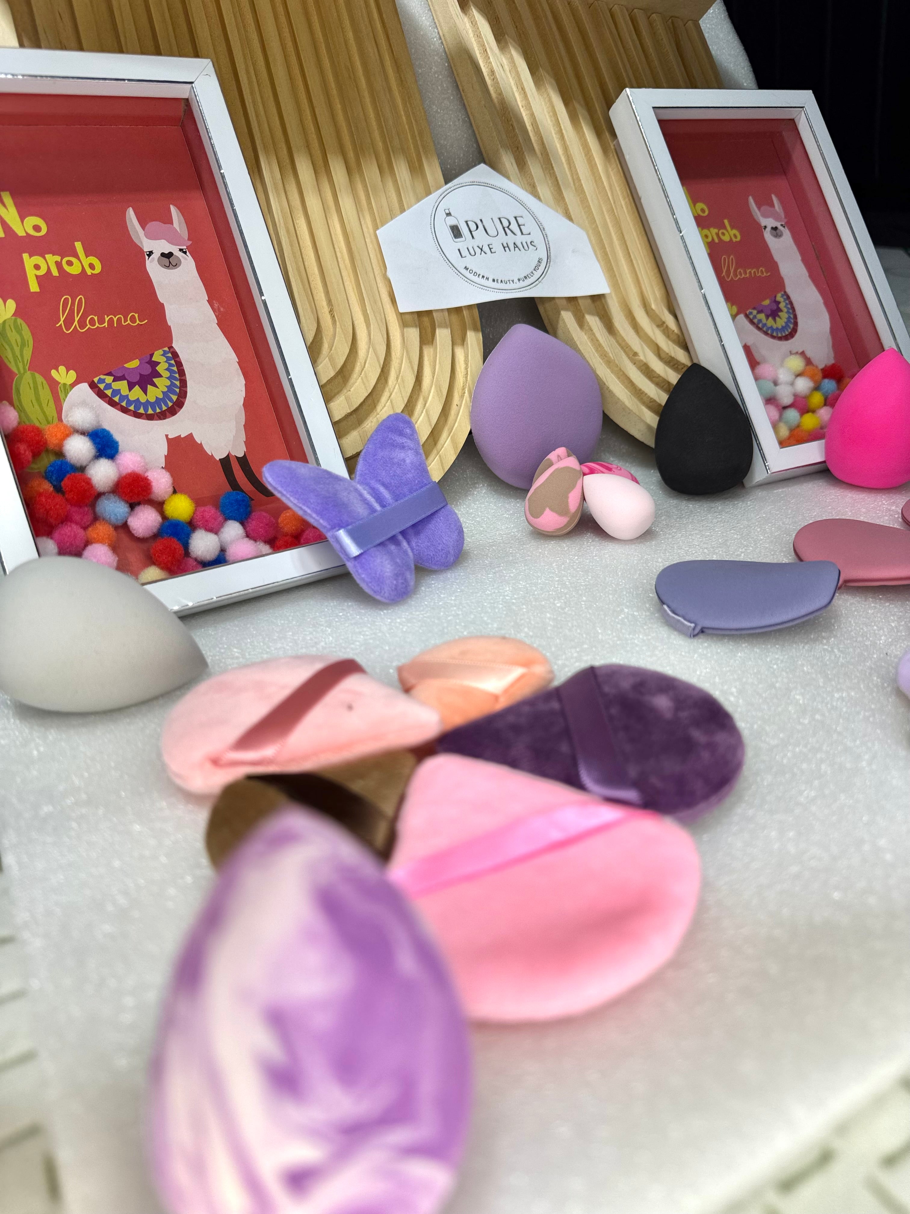 20-Piece Makeup Sponge Set | Beauty Blender Bundle | Mixed Shapes & Colors | Full Face Foundation Sponges | Handpacked