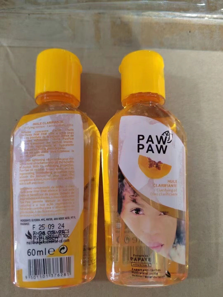 Caro Light & PAW PAW Papaya Brightening Skincare Bundle – Cream + Clarifying Oil Set