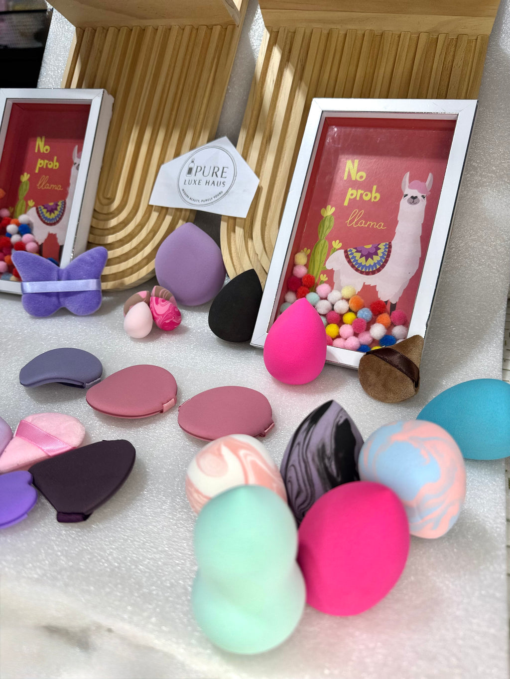 20-Piece Makeup Sponge Set | Beauty Blender Bundle | Mixed Shapes & Colors | Full Face Foundation Sponges | Handpacked