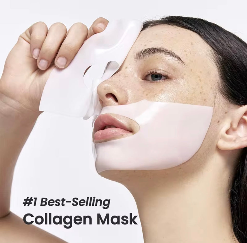 Deep Collagen Hydrogel Face Jelly Mask Set – 4 Pack | Glowing Hydrated Skin