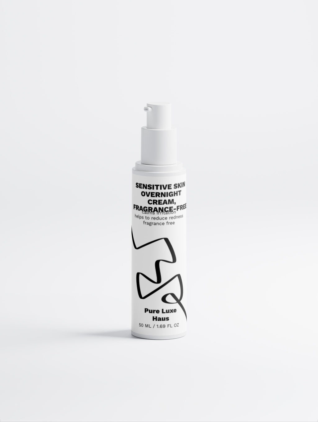 Sensitive Skin Overnight Cream, Fragrance-Free